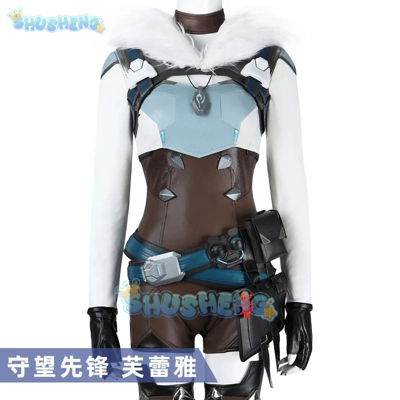 Overwatch Freyja Cosplay Costume Uniform Halloween Carnival Party Christmas Play Role Clothes Clothing for Women
