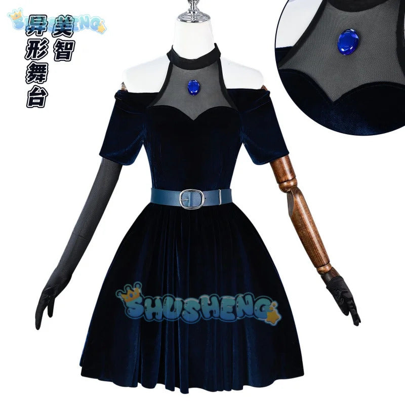 Alien Stage Mizi Cosplay Costume Dress Uniform Halloween Carnival Party Christmas Play Role Clothes Clothing for Women