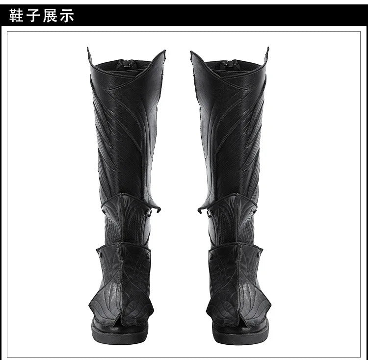 Game Baldur's Gate 3 Minthara Cosplay Costume Women Leathe Battle Suit with Accessories Halloween Carnival Party Outfits