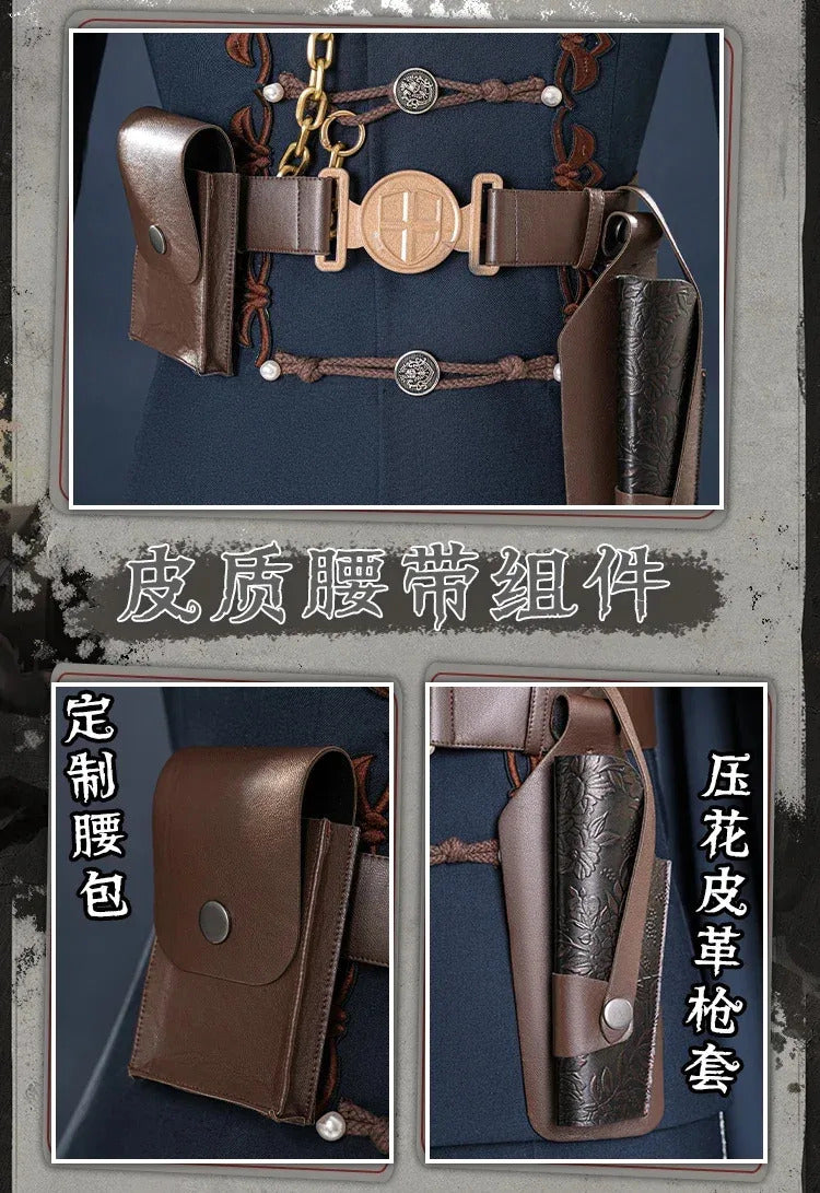 Identity V Lestrade Jose Baden Cosplay Costume First Officer Uniform Halloween Carnival Party Christmas Play Role Clothes