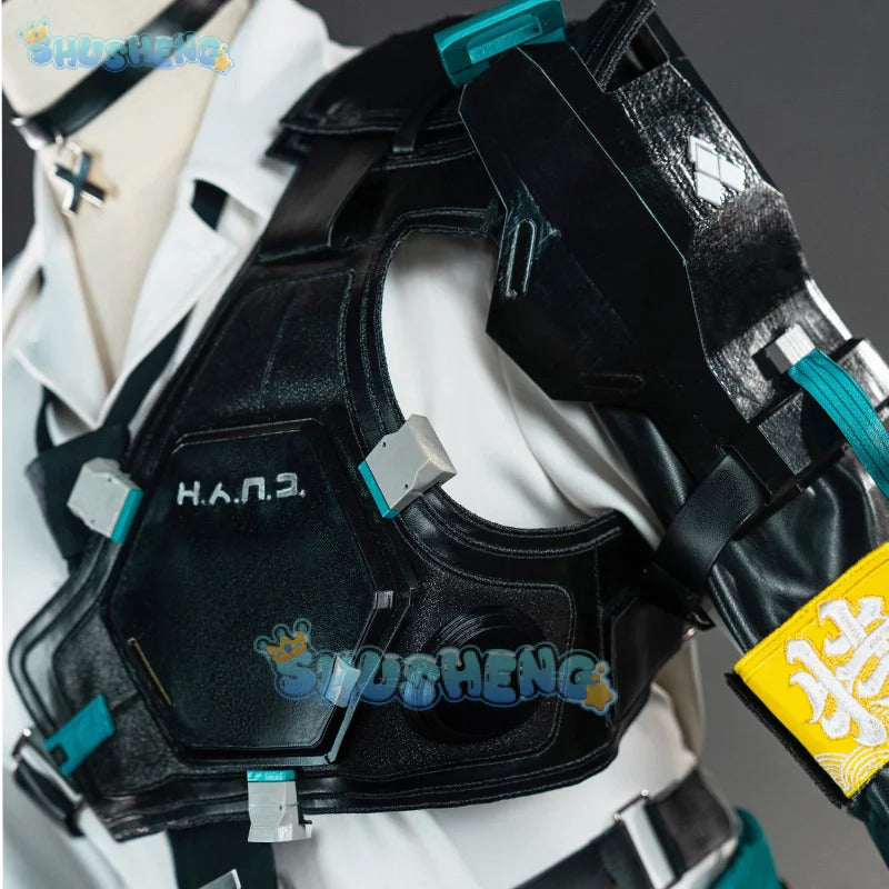 Asaba Harumasa Cosplay Costume Game Zenless Zone Zero Fashion Handsome Battle Uniform Halloween Party Role Play Clothing