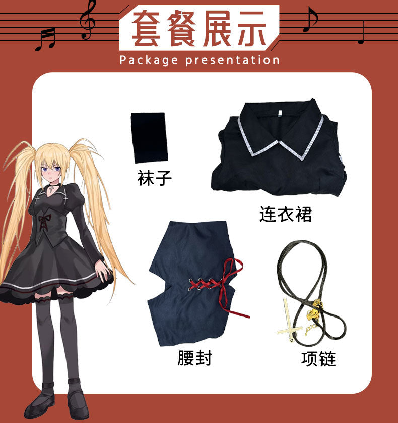 Anime Shugo Chara Cosplay Costumes Hoshina Utau Dresses Tsukiyomi Utau Girl's Princess Dress Suit Halloween Party Wigs Gifts