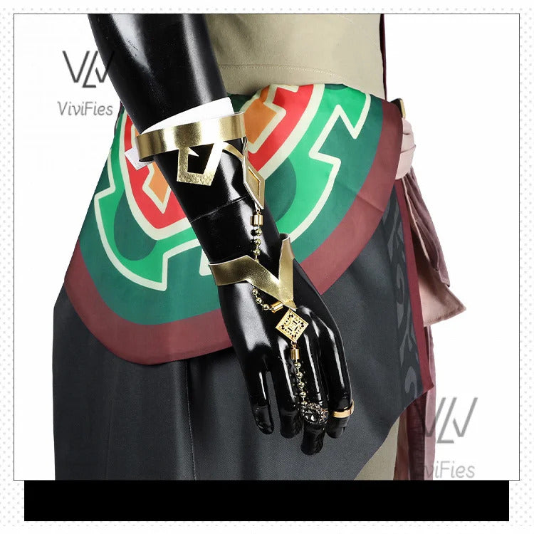 New Game Ganondorf Tears of the Kingdom Cosplay Costume Character Uniform Halloween Carnival Costume Complete Set Men Suit