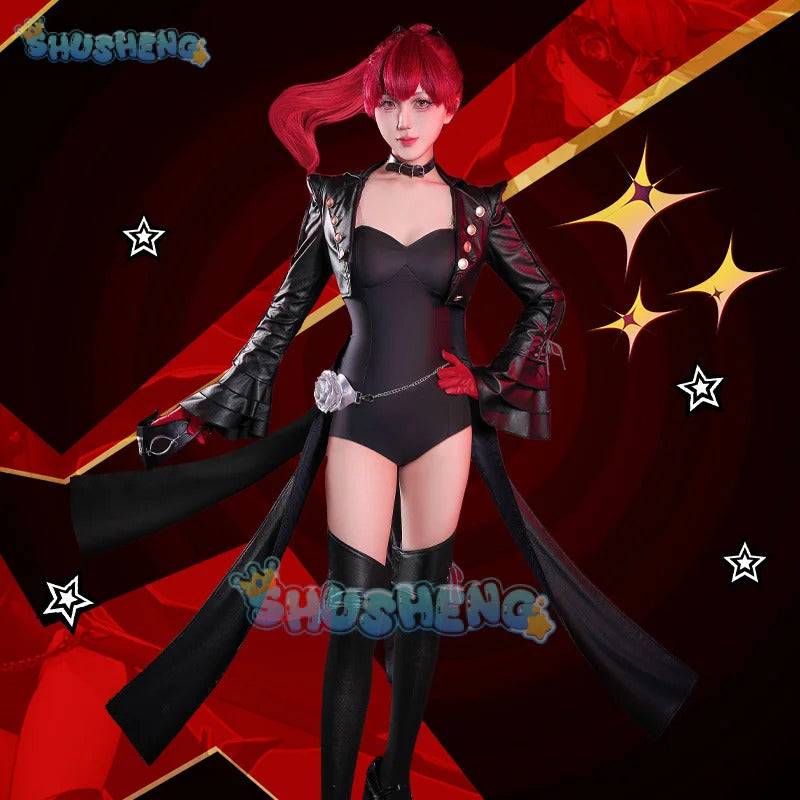 Anime P5 Persona Kasumi Yoshizawa Cosplay Costume Uniform Halloween Carnival Party Christmas Play Role Clothes Clothing Shusheng