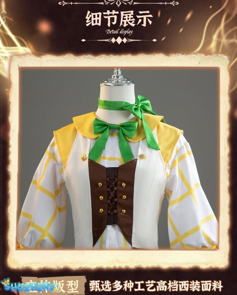 Norton Campbell Cosplay Costume Game Identity V Prospector Cosplay Suit Party Clothing Halloween Carnival Uniforms