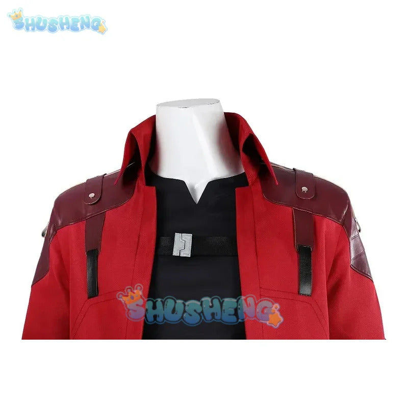 Disguise devil cos may cry Dante cosplay costume DMC long trench coat outfit Halloween Carnival Party full set custom size