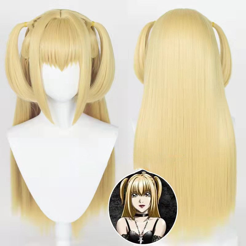 Misa Amane Cosplay Costume Wig Long Hair Anime Misamisa Cosplay Outfits Jk Skirt for Women Party Outfits