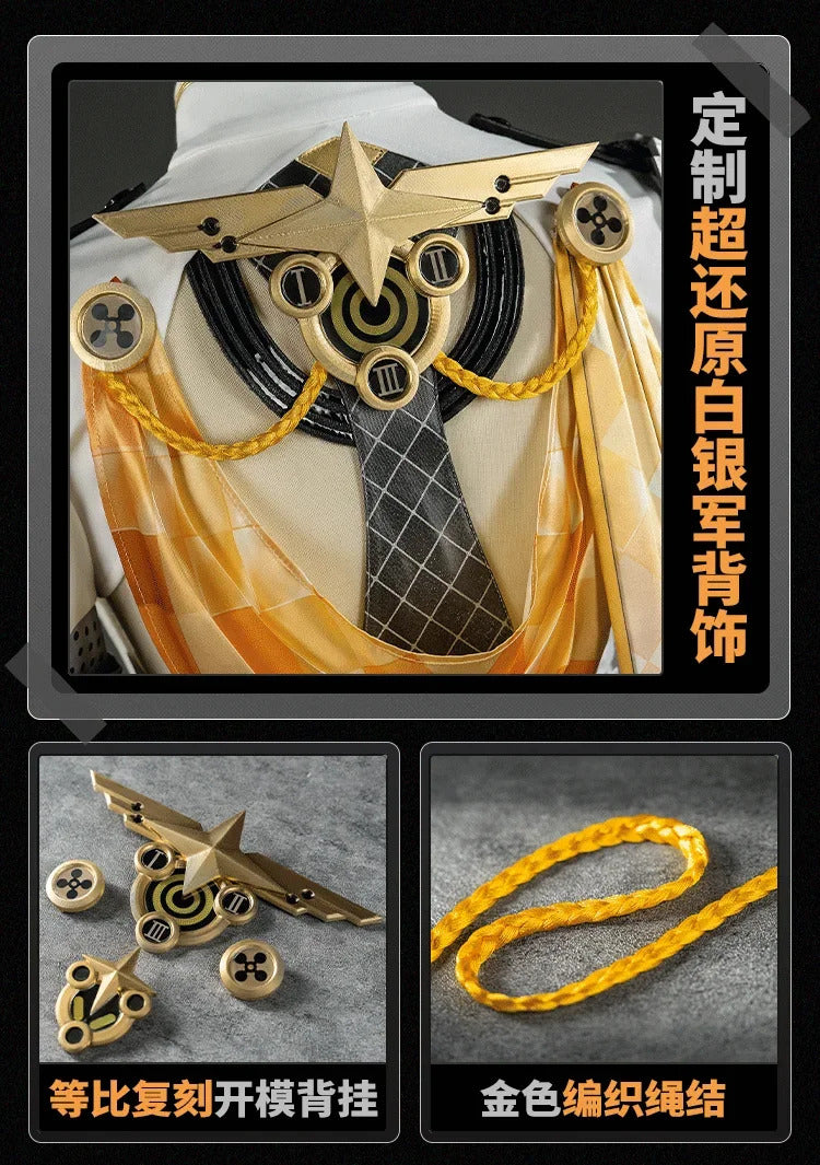 Zenless Zone Zero Soldier 0 - Anby Cosplay Silver Soldier - Anby Costume Halloween Party New Fashionable Women Uniform Full Set