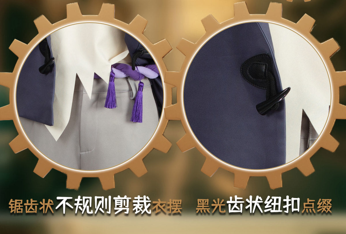 Aventurine Cosplay Costume Honkai Star Rail Carnival Uniform Anime Halloween Costumes Men Game Character Outfits