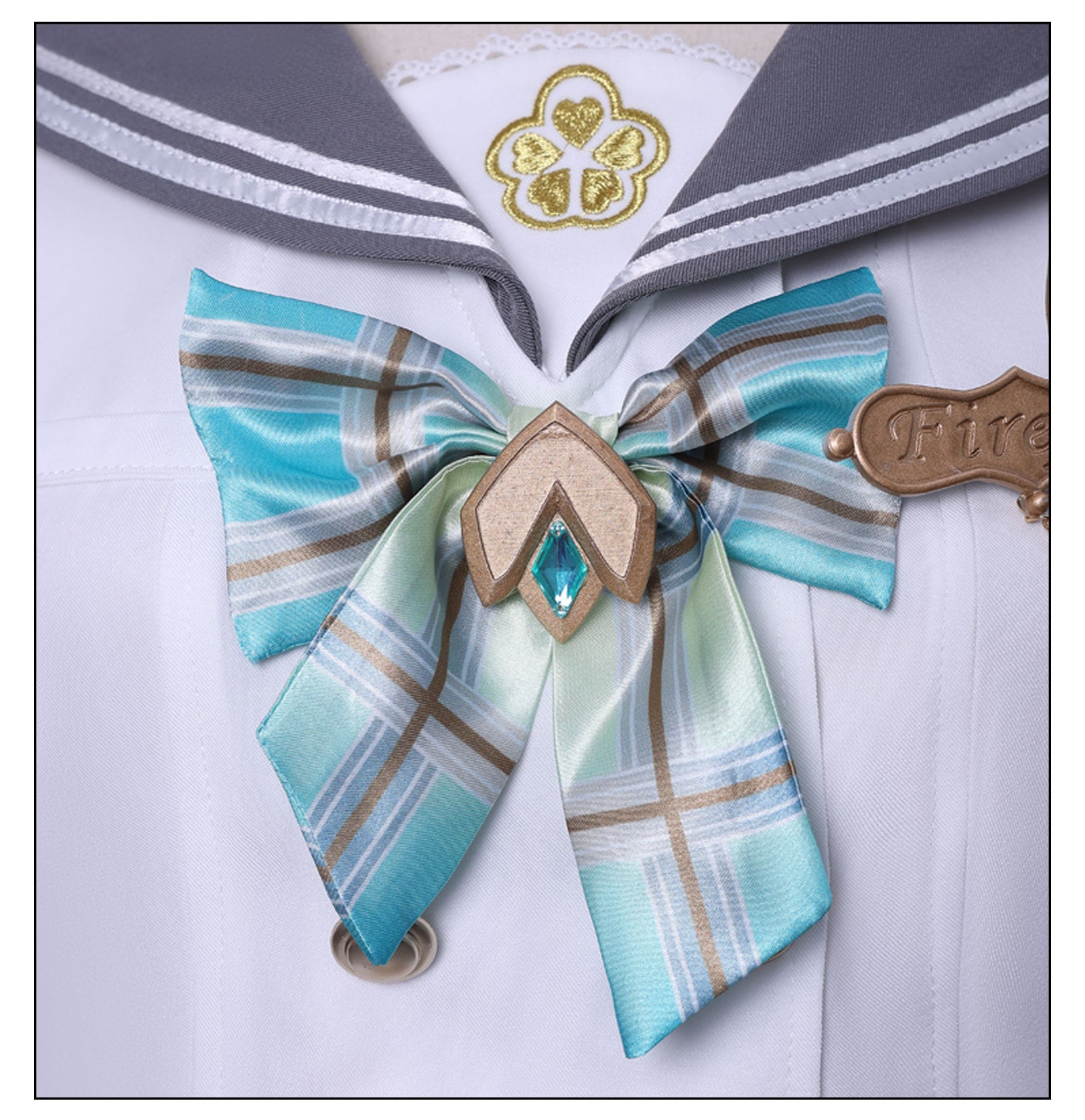Anime Game Honkai Star Rail Fireflies Spring Missive Cosplay Clothing Full Set Costume Outfits For Woman JK Dress Cosplay Party