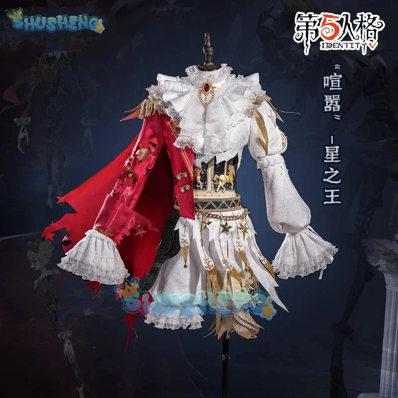 Identity V Mike Morton King Of The Noisy Stars Cosplay Costume Uniform Halloween Carnival Party Play Role Clothes Clothing