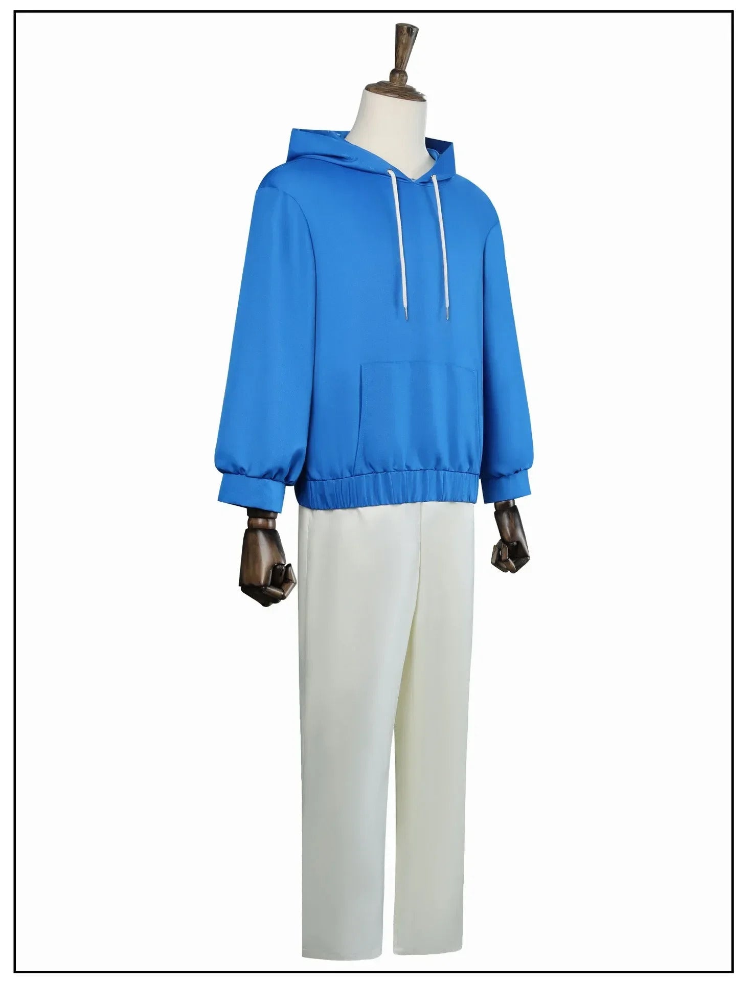 Anime Sakamoto Days Shin Asakura Cosplay Costume Blue Sweatshirt Assassin Halloween Party Women Men Props Accessory