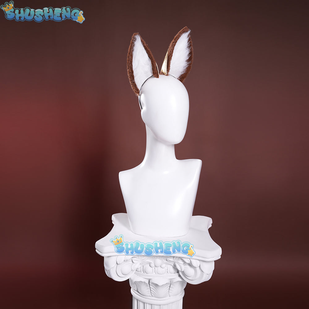 Honkai Star Rail Fugue Tingyun Cosplay Costume Ancient Style Fox Tails Design Women Dress Halloween Carnival Party Suit