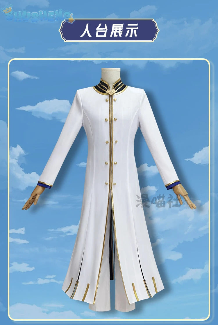 Regulus Corneas Cosplay Anime Re:zero Costume Fashionable and Handsome Set and Accessories Halloween Carnival Woman Men Uniform