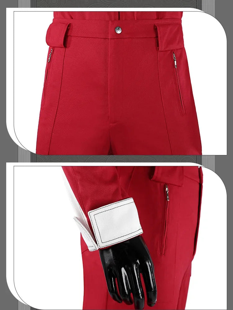 Movie Thunderbolts Red Guardian Cosplay Costume Uniform Halloween Carnival Party Christmas Play Role Clothes Clothing