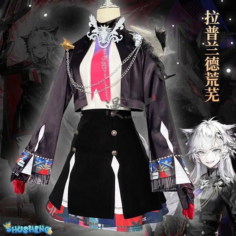 Arknights Lappland The Decadenza Women Cosplay Costume Lappland Cos Game Anime Party Uniform Play Role Clothes Full Set