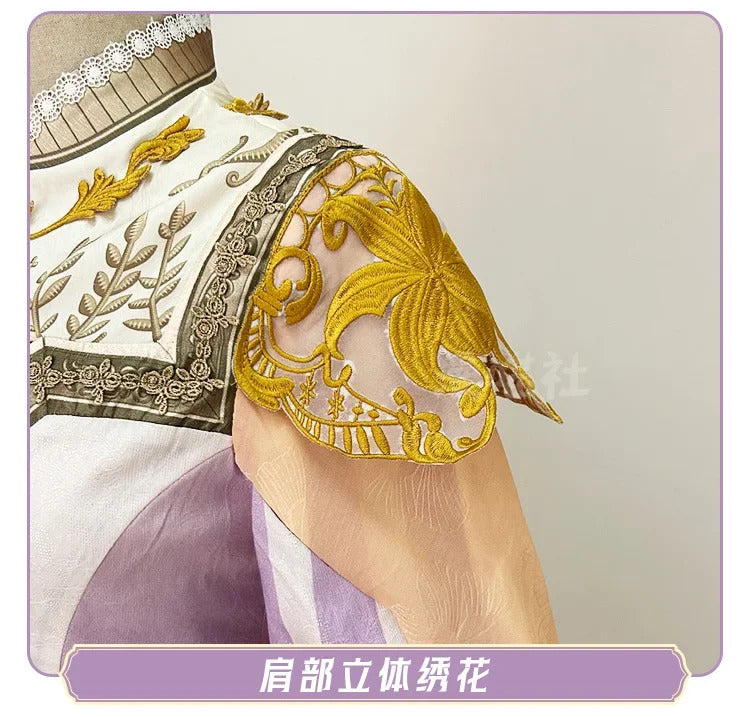 New Twisted-Wonderland Riddle Rosehearts Cosplay Costume Princess Halloween Party Uniform Pants Props Wig Accessories Women Set