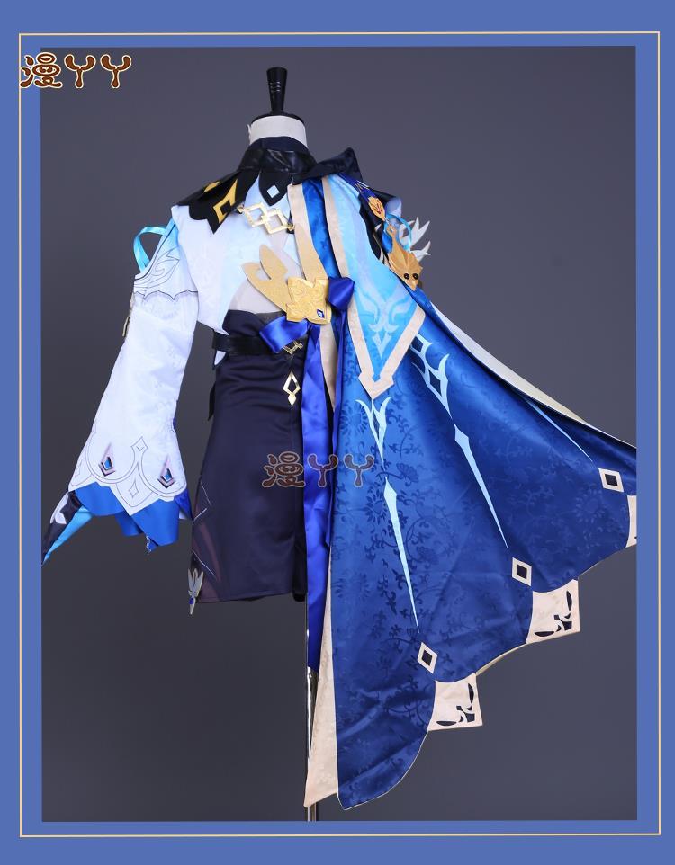 Anime Genshin Impact Eula Game Suit Uniform Cosplay Costume Halloween Carnival Costume For Women