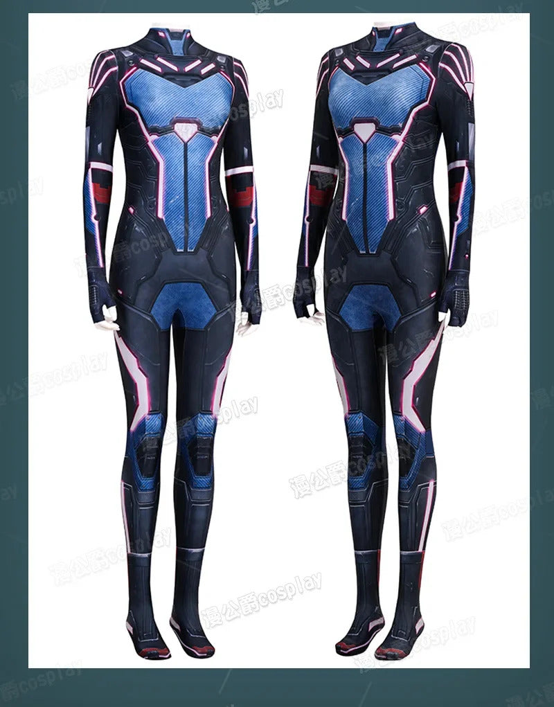 Split Fiction Mio Hudson Cosplay Costume Jumpsuit Halloween Carnival Party Christmas Play Role Clothes Clothing for Women