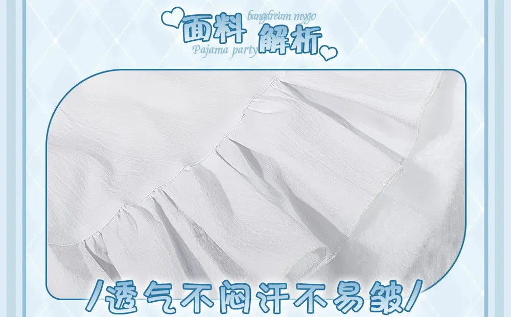 Taki Shiina Anon Chihaya Takamatsu Tomori Bang Dream!Cosplay Costume Halloween sleepwear party dress socks accessories prop set