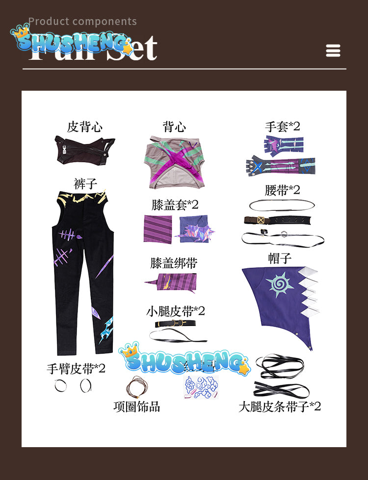 Jinx Hoodie Cosplay Costume Anime Arcane Women LOL Arcane Jinx Cosplay Hoodie Costume Plus Size