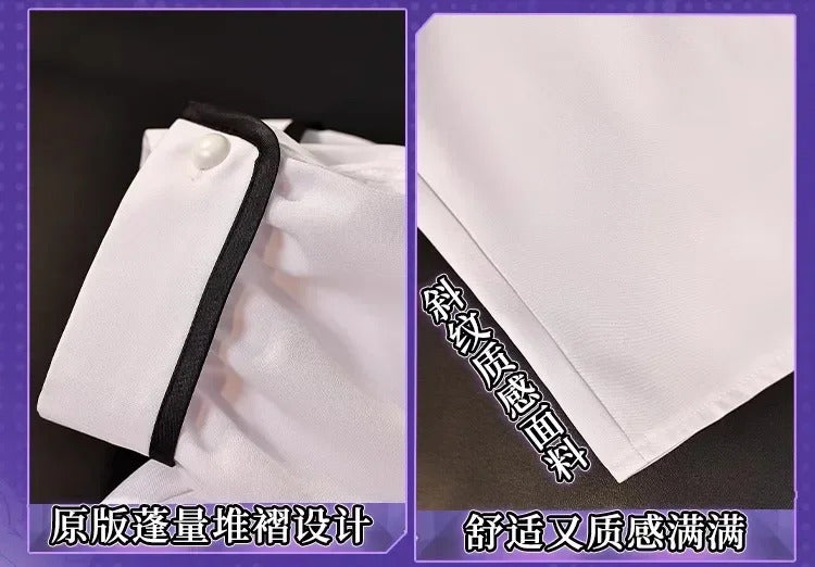Summer Pockets Naruse Shiroha Sorakado Ao Cosplay Costume Halloween Sweet JK Dress Hair Accessories Socks Top Uniform Woman Set