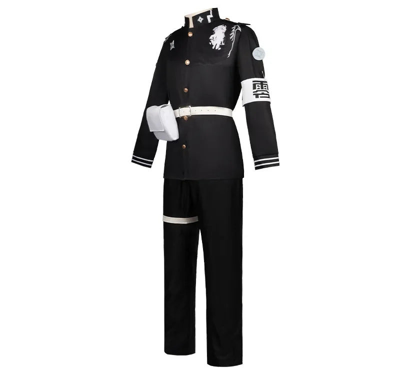 Amemiya Darumi Sizuhara Hiruko Sumino Takumi Omokage Yugamu The Hundred Line -Last Defense Academy cosplay Halloween costume set
