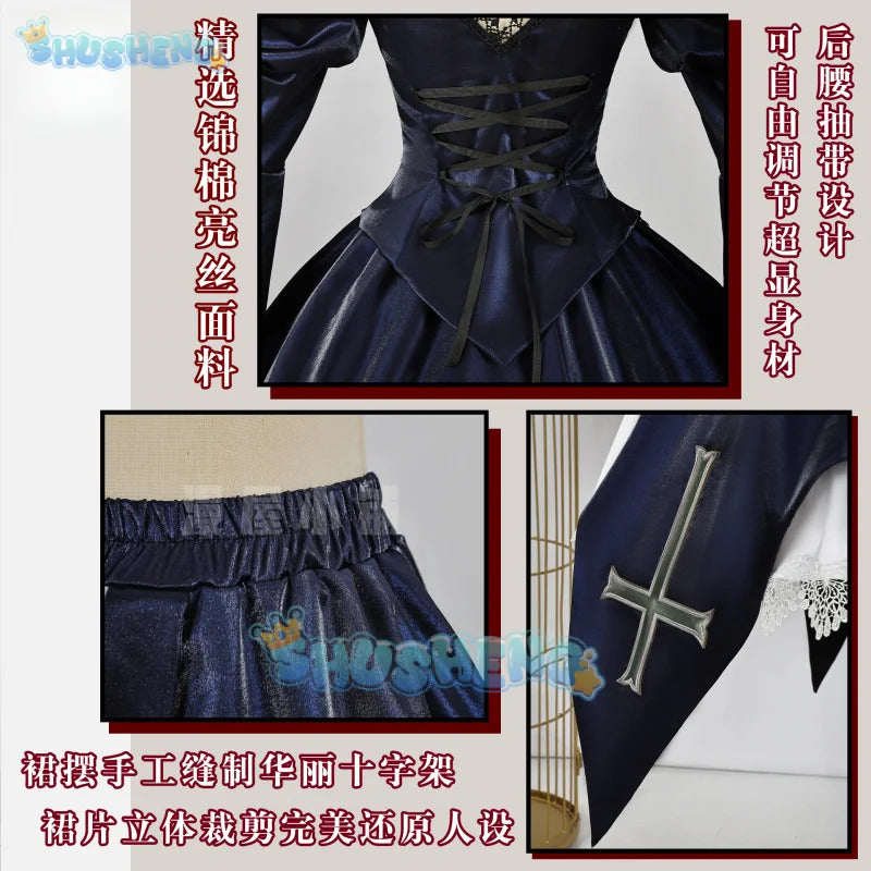 Rozen Maiden. Black Honey Cosplay CostumeGothic Lolita Uniform Halloween Carnival Party Christmas Play Role Clothing