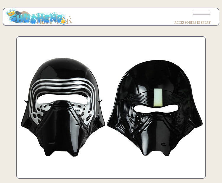 Star Wars:The Last Jedi Kylo Ren Cosplay Costume Adult Men Kylo Ren Disguise Clothing Halloween Carnival Suit
