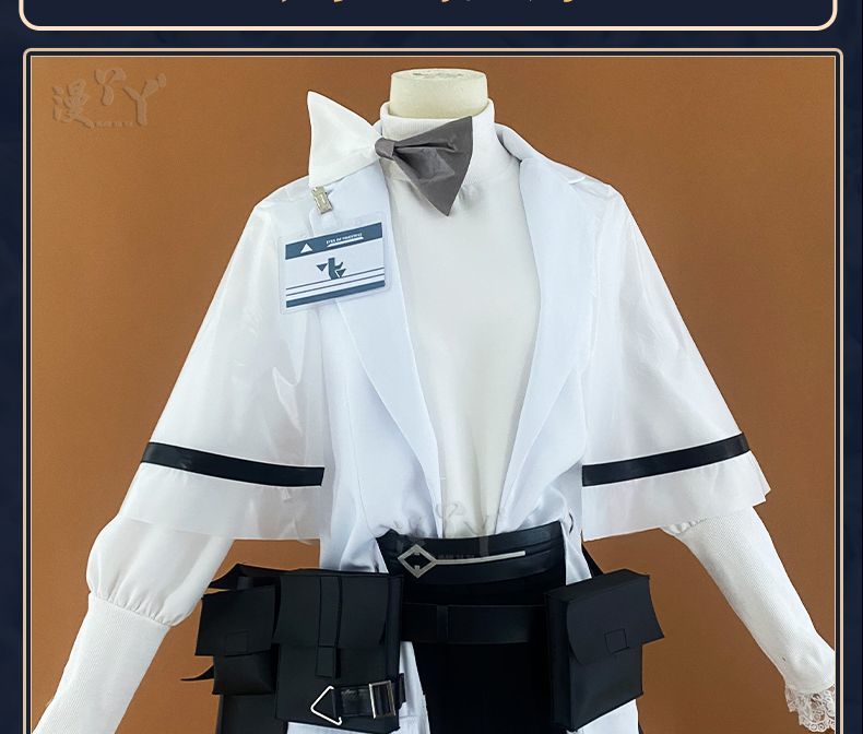 Arknights Priestess Cosplay Costume Game Uniforms Women Halloween Party Girls Clothes Outfit Anime Event Trench Skirt