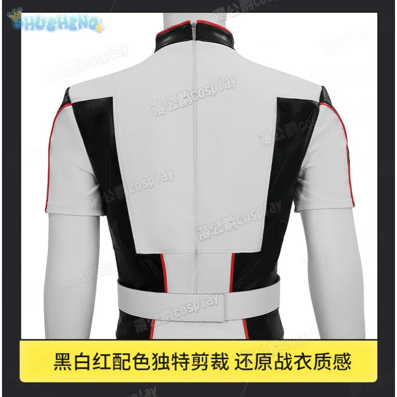 Movie Superhero Mister Terrific Cospaly Costume Adult Men's Woman Halloween Fantasy New Uniform Shoes Coat Pants Belt Glove Set