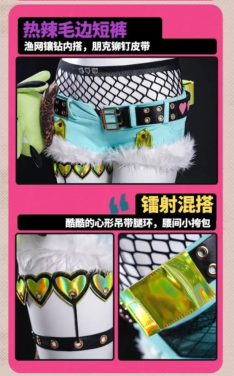 Zenless Zone Zero Nicole Demara Cosplay Costume Uniform Halloween Carnival Party Christmas Play Role Clothes Clothing for Women