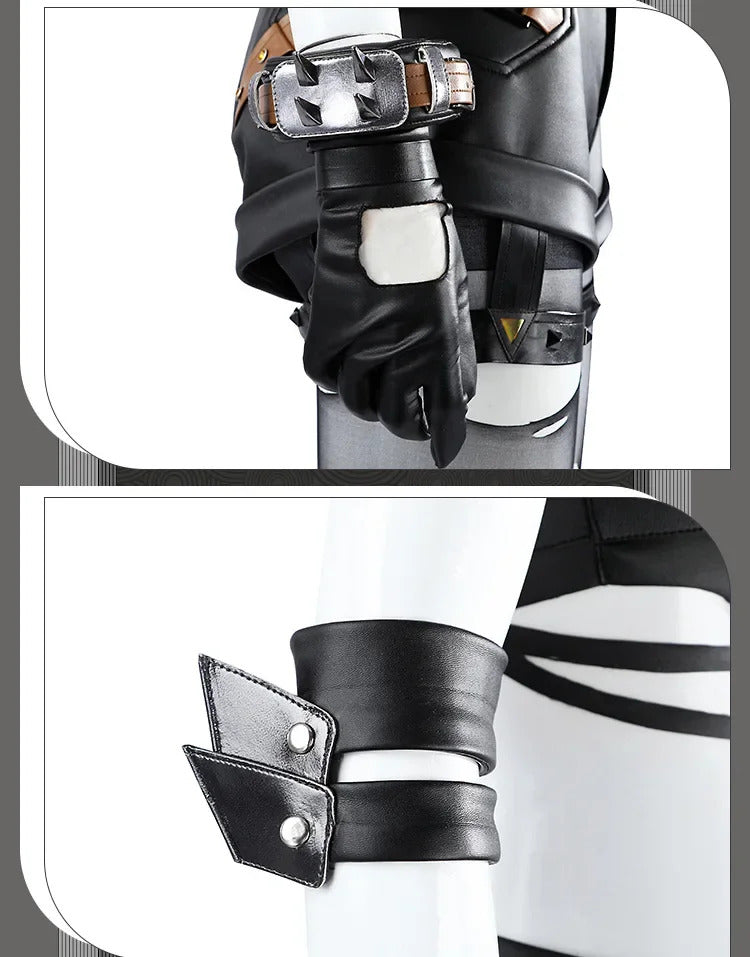 Shusheng-R Magic Game Cosplay Rivals Costume superhero Halloween carnival top shorts belt prop accessory set women's Fantasia Magic uniform