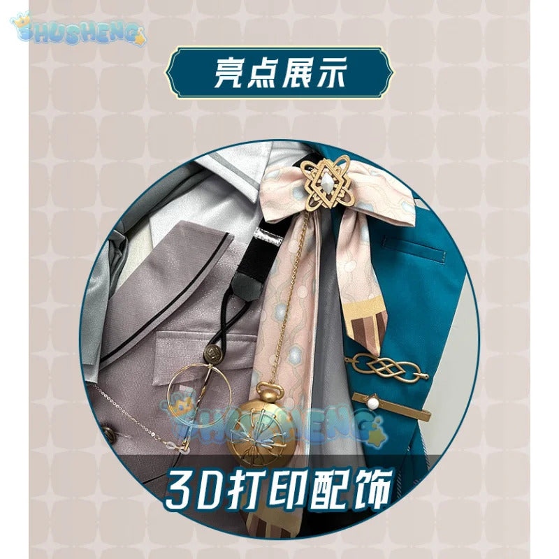 Shusheng Nu: Carnival Rei Men Cosplay Costume Cos Game Anime Party Uniform Hallowen Play Role Clothes Clothing