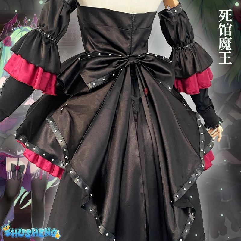Game Dead and Bloomed in the Mansion Devil Cosplay Costume Lolita Dress Halloween Carnival Uniform Anime Clothing Party Suit