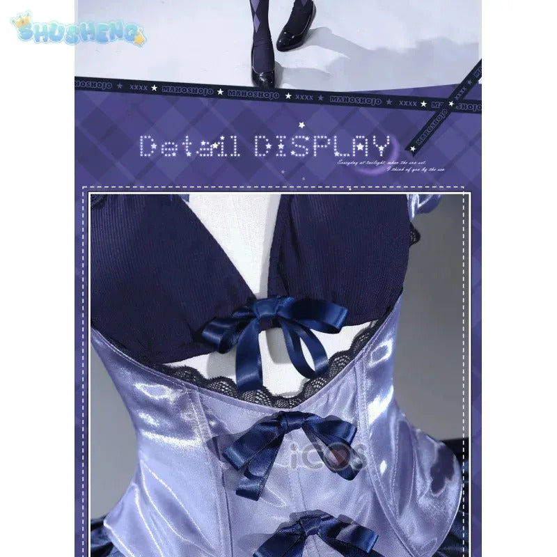 Kagari Hibana The Magical Girl and the Evil Lieutenant Used to Be Archenemies Cosplay Costume Halloween Woman Sweet Lolita Set
