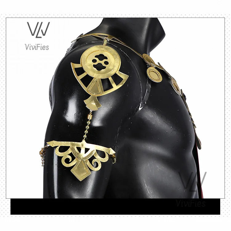 New Game Ganondorf Tears of the Kingdom Cosplay Costume Character Uniform Halloween Carnival Costume Complete Set Men Suit
