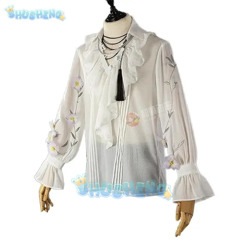 Love and Deepspace Xavier Cosplay Costume Shirt Party Fashion Handsome Uniform Halloween Role Play Clothing