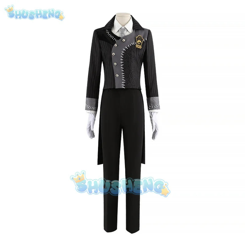 Twisted-Wonderland Jade Leech Cosplay Costume Uniform Halloween Carnival Party Christmas Play Role Clothes Clothing