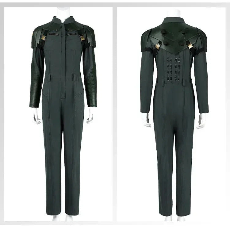 Movie Thunderbolts Yelena Belova Cosplay Costume Superhero Jumpsuit Halloween Party Uniform Accessories Props Complete Set