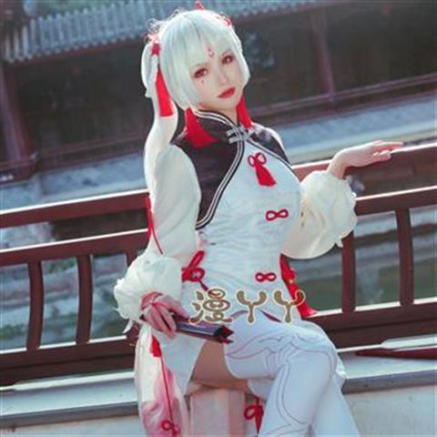 Shiranui Onmyoji Shiranui Cosplay Costume Halloween party dress female cheongsam