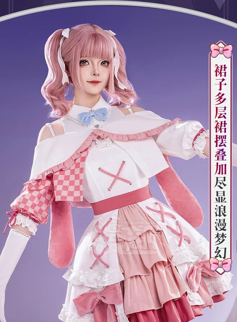 Girls Band Cry Nina 486 Tomo Hina Cosplay Costume Uniform Halloween Carnival Party Christmas Play Role Clothes Clothing