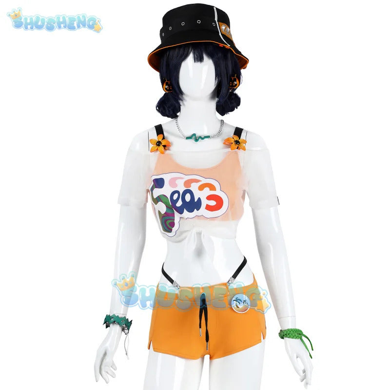 Love and Deepspace Heroines Cosplay Costume Zayne To Dawn and Dusk Endless Vows Wedding Dress Halloween Role Play Clothing