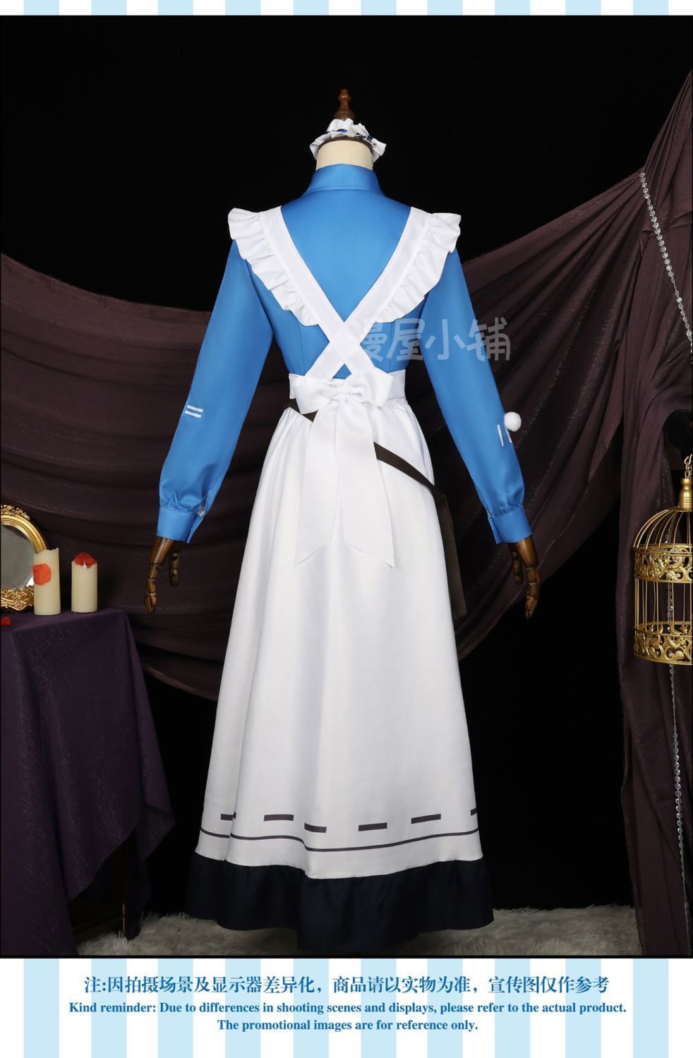 LAWSON Ada Mesmer Cosplay Anime Identity V Emil Cosplay Costume Maid Dress Uniform Halloween Party Role Play Outfit For Woman