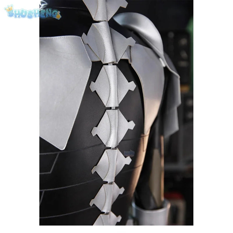 Kafka Hibino Kaiju Cos No. 8 Cosplay Costume Halloween party high-quality leather jumpsuit shoulder armor prop accessory set