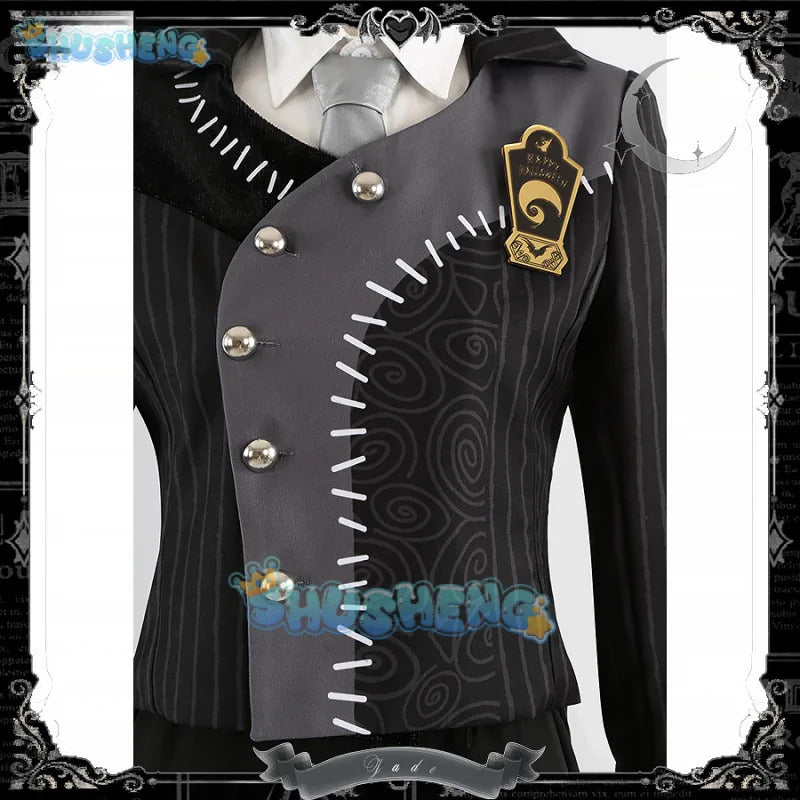Twisted-Wonderland Jade Leech Cosplay Costume Uniform Halloween Carnival Party Christmas Play Role Clothes Clothing