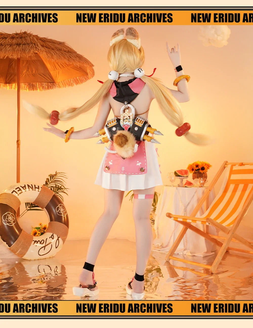 Zenless Zone Zero Alice Thymefield Swimsuit Cosplay Costume Swimsuit Halloween Carnival Party Christmas Play Role Clothing