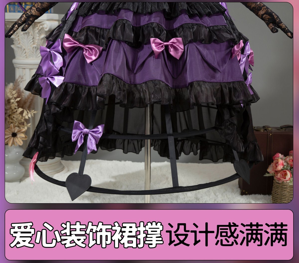 Game Identity V Collaboration Marie Bloody Mary Cosplay Costume Premium Anime Outfit Full Set for Fans Halloween Party Role Play Event