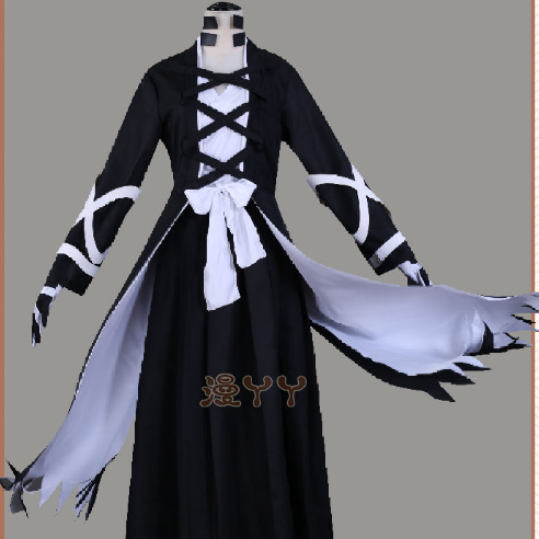 Anime Bleach Kurosaki Ichigo Cosplay Costume Japanese Manga Cosplay Black and White Outfit Halloween Role Play Uniform for Men