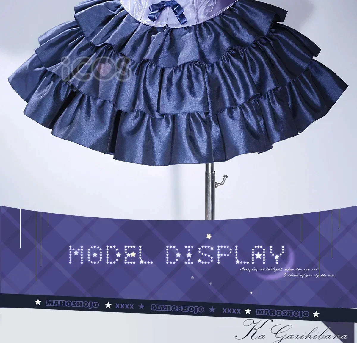 Kagari Hibana The Magical Girl and the Evil Lieutenant Used to Be Archenemies Cosplay Costume Halloween Woman Sweet Lolita Set